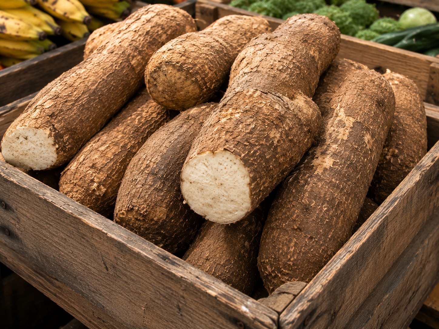 Fresh Whole Yam — In Season Now